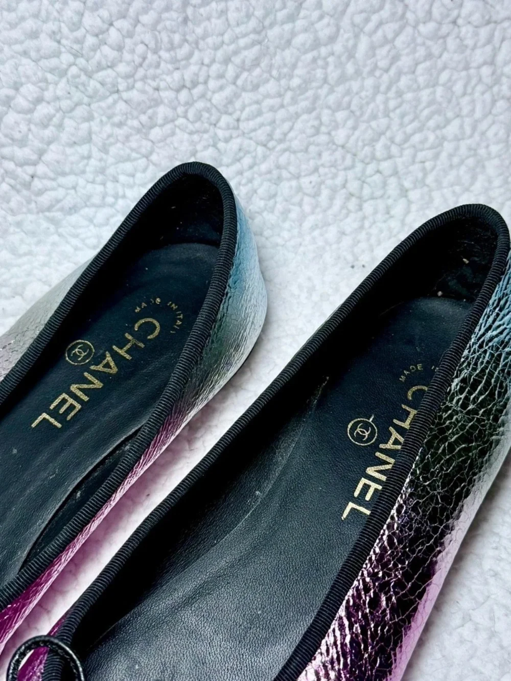 CHANEL ballet flats